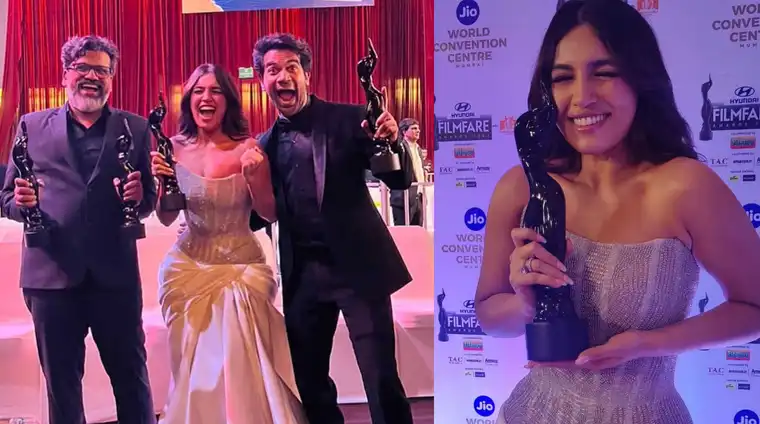 Badhaai Do star Bhumi Pednekar dedicates her Filmfare Best Actress Award to the LGBTQIA+ community