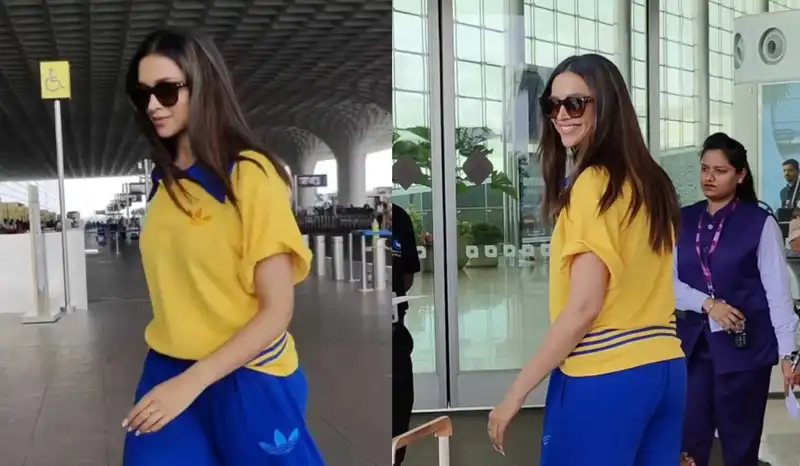 Deepika Padukone’s bright airport look gives wings to the creativity of trolls; netizens call it ‘school ki uniform’