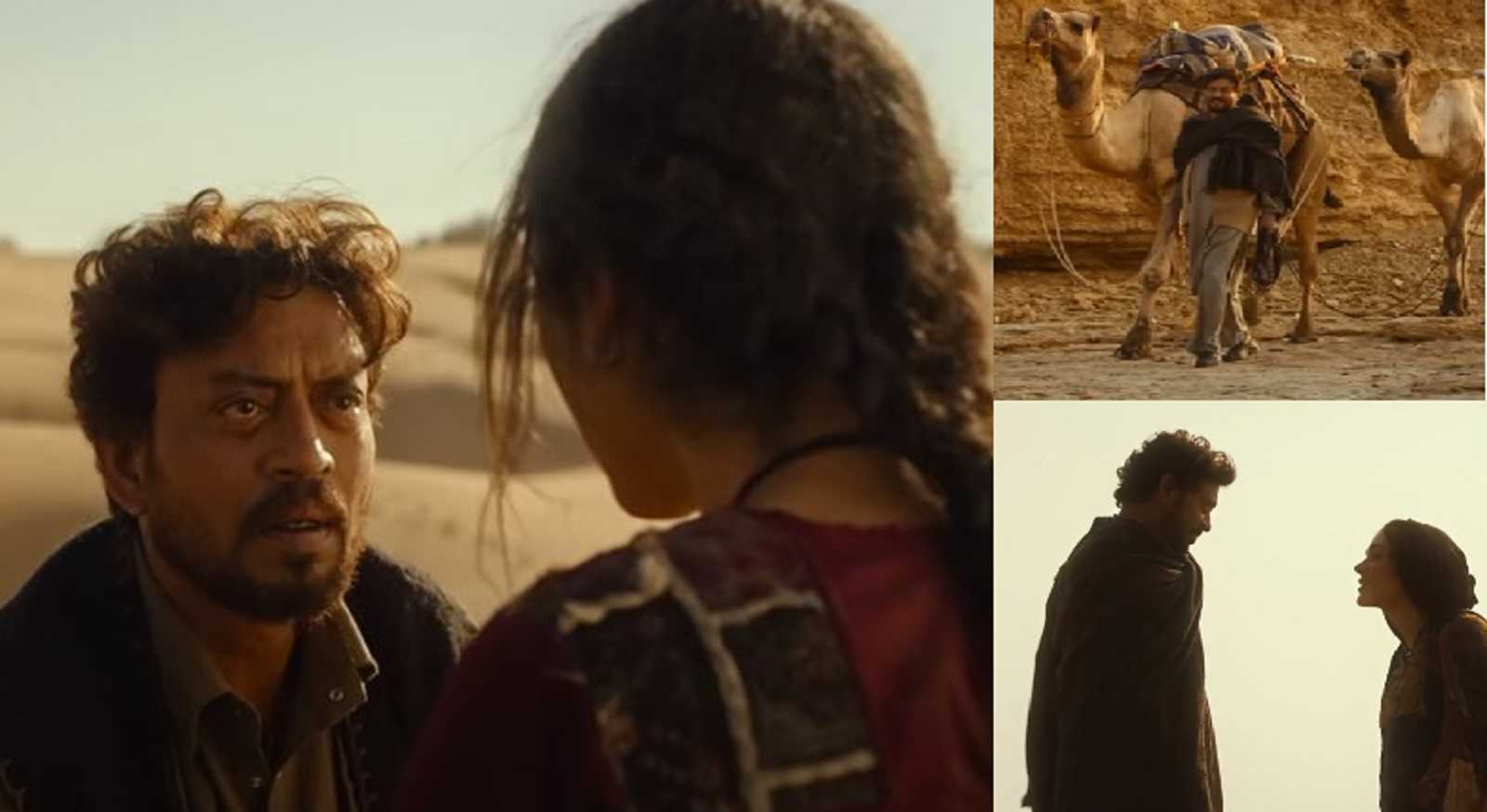 The Song of Scorpions trailer: Irrfan Khan as a camel trader falls in love with a tribal woman in his last film; fans say 'Legends never die'