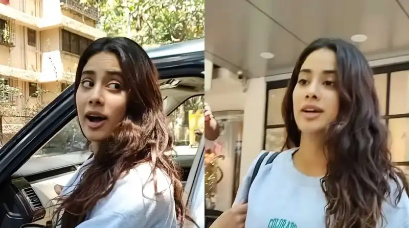 ‘Faltu ka attitude’: Netizens accuse Janhvi Kapoor of showing attitude to paparazzi post gym; watch