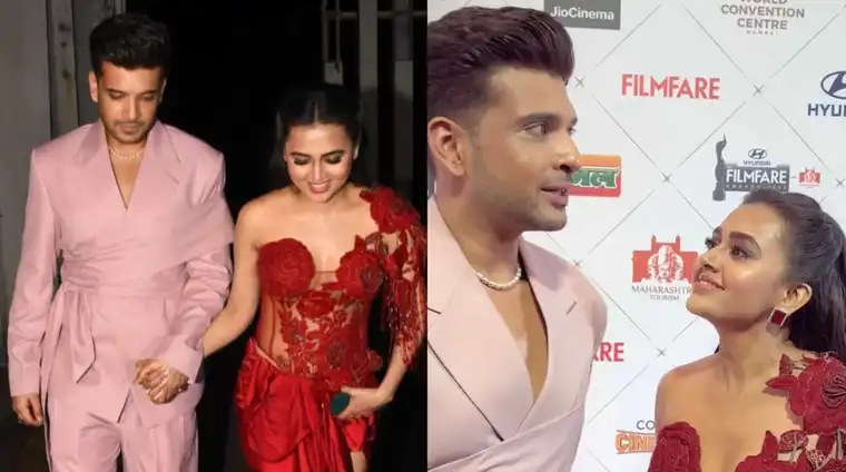 ‘Ranveer se mill rha hai’: Tejasswi can’t take her eyes off Karan Kundrra, but netizens aren’t happy with his look