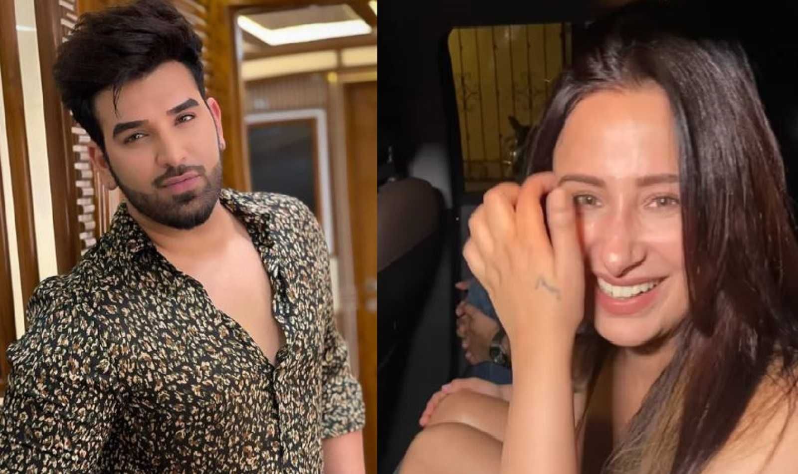 Mahira Sharma looks happy after break up with Paras Chhabra, gets trolled for 'fake accent'
