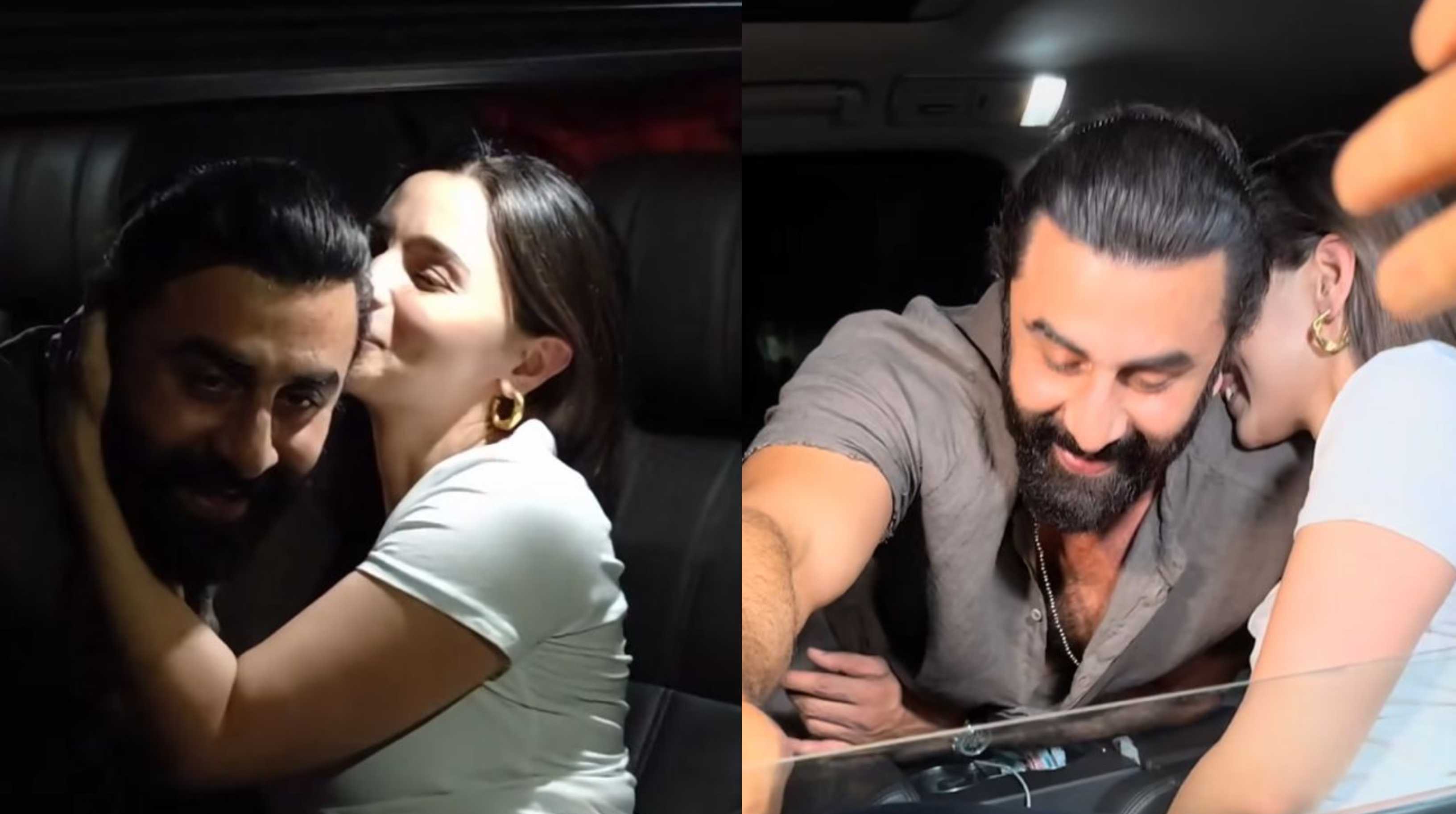 ‘Ab tumhara hi hai’: Alia Bhatt gives Ranbir Kapoor a kiss while greeting paparazzi; gets trolled