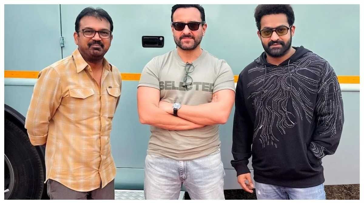 Saif Ali Khan roped in for Jr NTR's ambitious flick NTR30 after Janhvi Kapoor, see pics