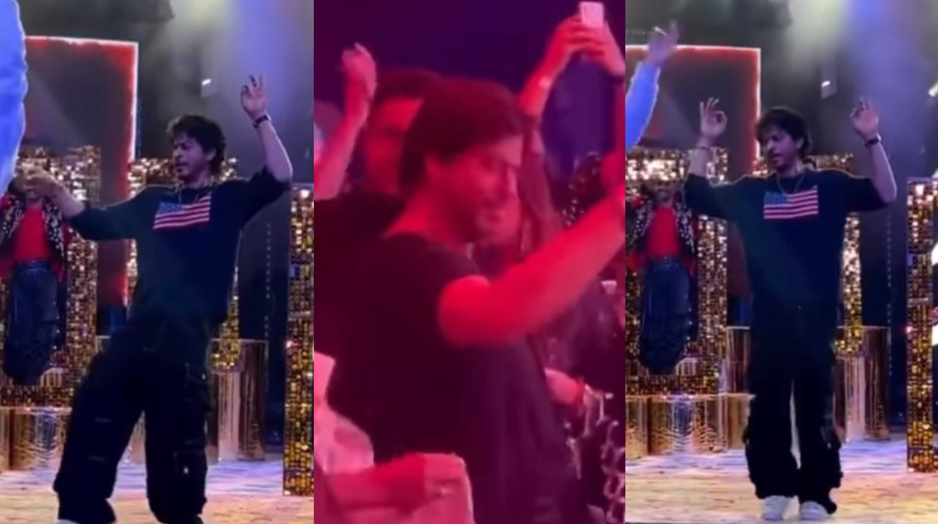 Shah Rukh Khans Unseen Videos Grooving With Gauri And Shiamak Davar At Nmacc Will Leave You 