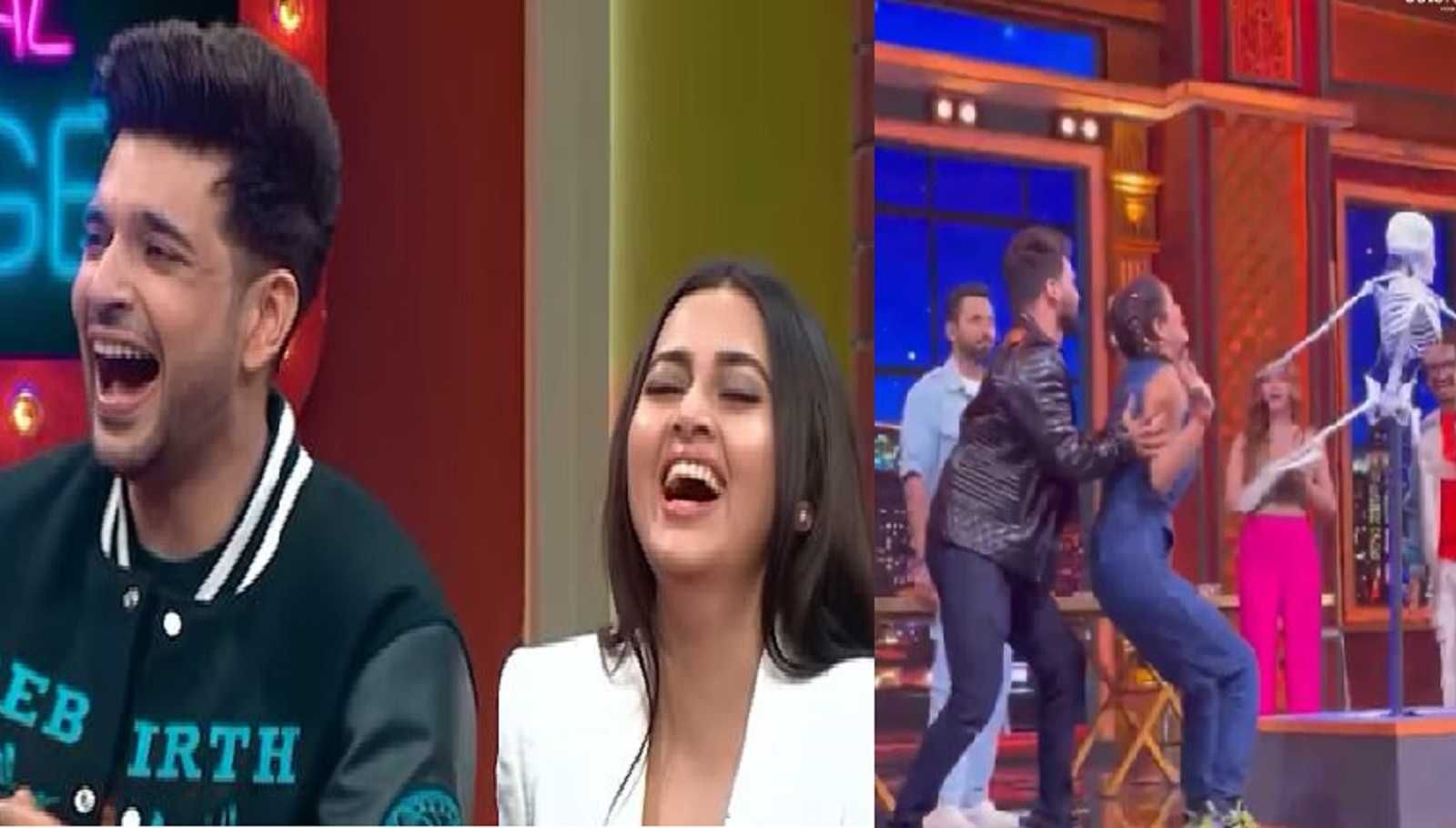 'Bhediya aur Naagin ki shaadi kab hogi': Entertainment Ki Raat Housefull's host pokes fun at Tejasswi & Karan; roasts Sumbul & Shiv