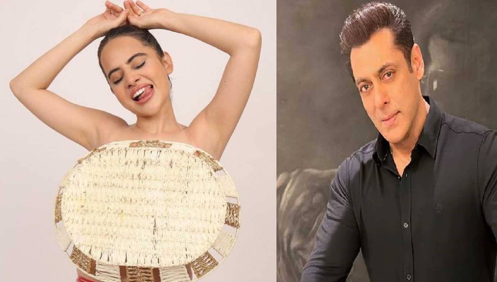 Urfi Javed pays an ode to Salman Khan's Kisi Ka Bhai Kisi Ki Jaan in her own style, see for yourself