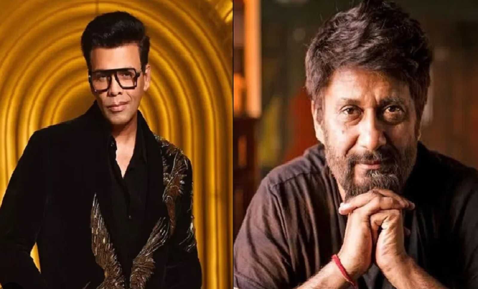 'Why don't you produce films by casting them': Vivek Agnihotri receives backlash over his reaction to Karan Johar's old video