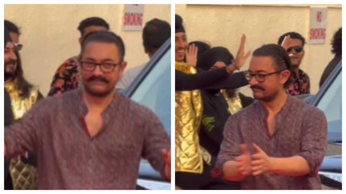 आमिर खान को खुशी के मारे भागंड़ा करता देख खौल उठा लोगों का खून, जमकर पड़ रही है गालियां