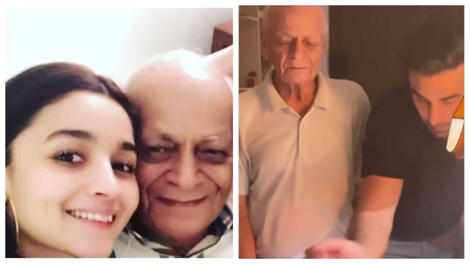 नाना के निधन पर आलिया भट्ट ने शेयर किया 93 वें जन्मदिन का अनसीन वीडियो, रणबीर कटवा रहे हैं केक