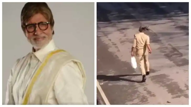 'Majak udana achi baat nhi': Amitabh Bachchan captures a video of a man using his hair like a fan, netizens react