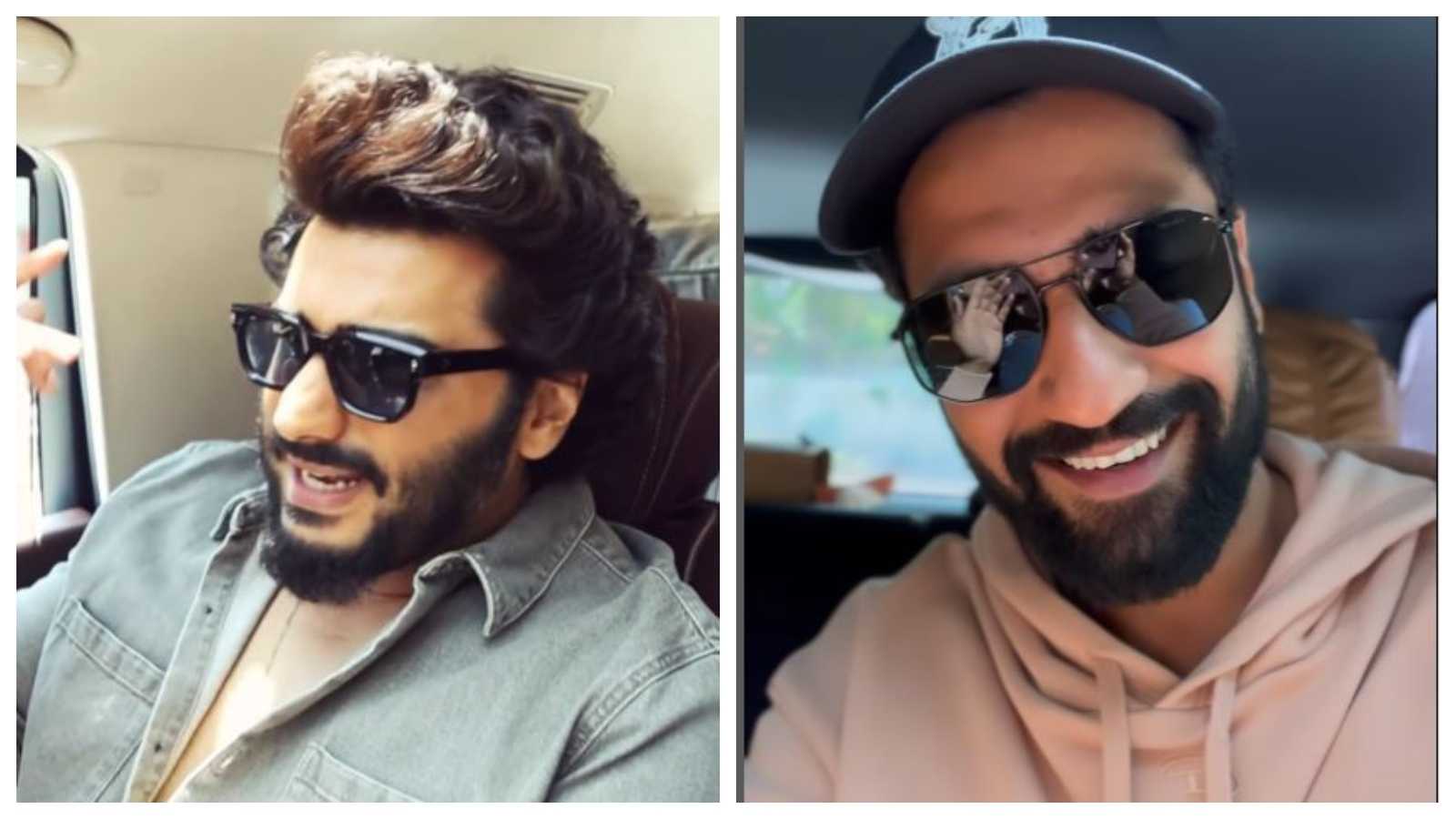 'Your obsession has passed on': Arjun Kapoor credits Vicky Kaushal as he vibes to a Punjabi song in the car