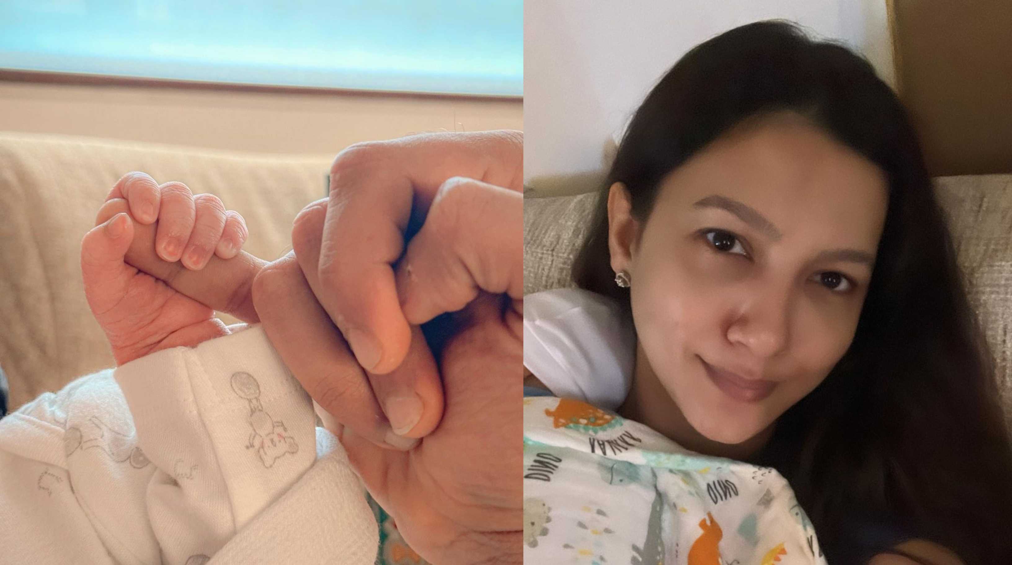 Gauahar Khan shares first picture with her son as a new mother; fans say ‘Mom glow doesn’t need glam’