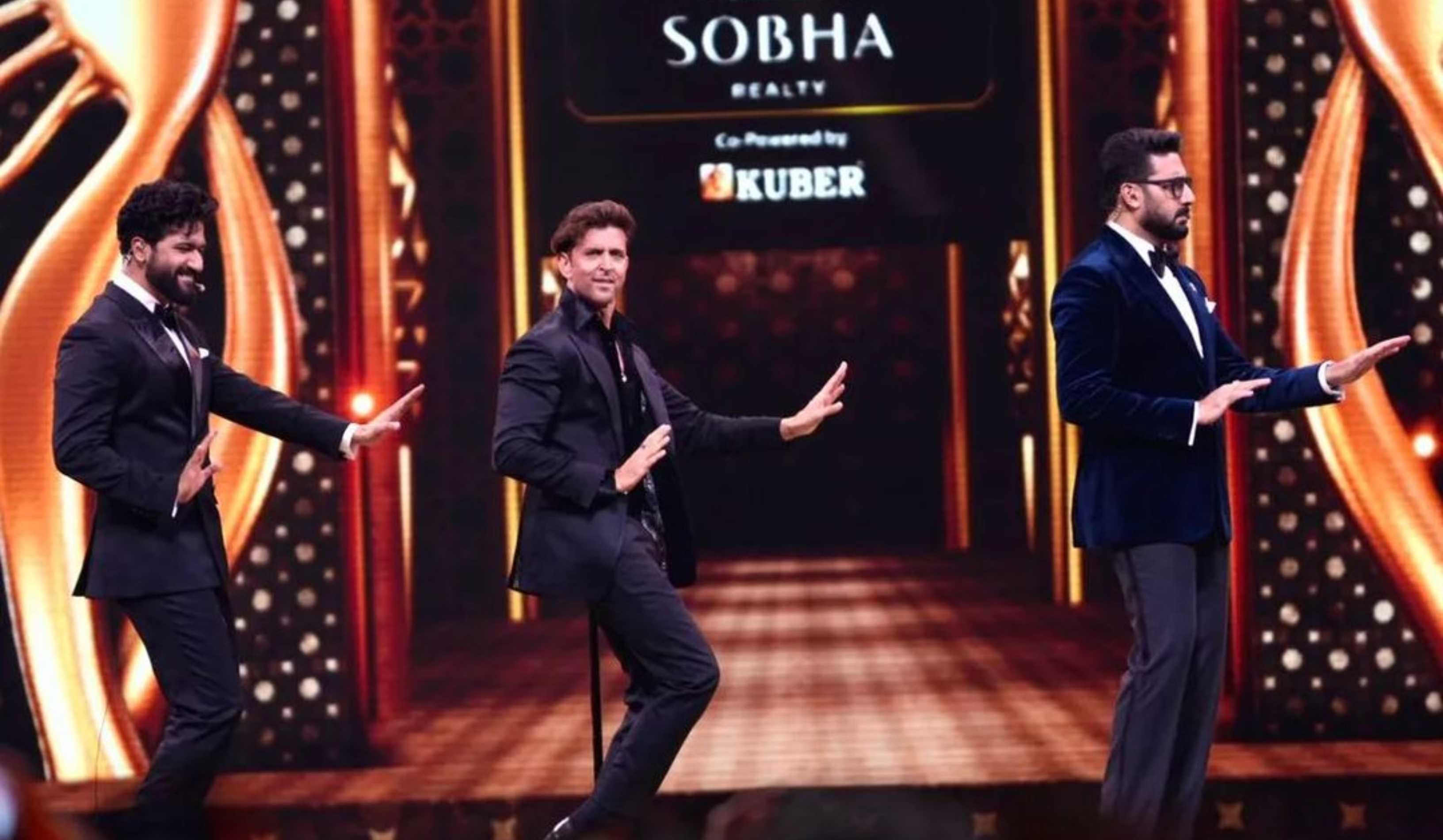 ‘Nobody does it like him’: Hrithik Roshan owns the stage as he does the Ek Pal Ka Jeena step with Vicky Kaushal
