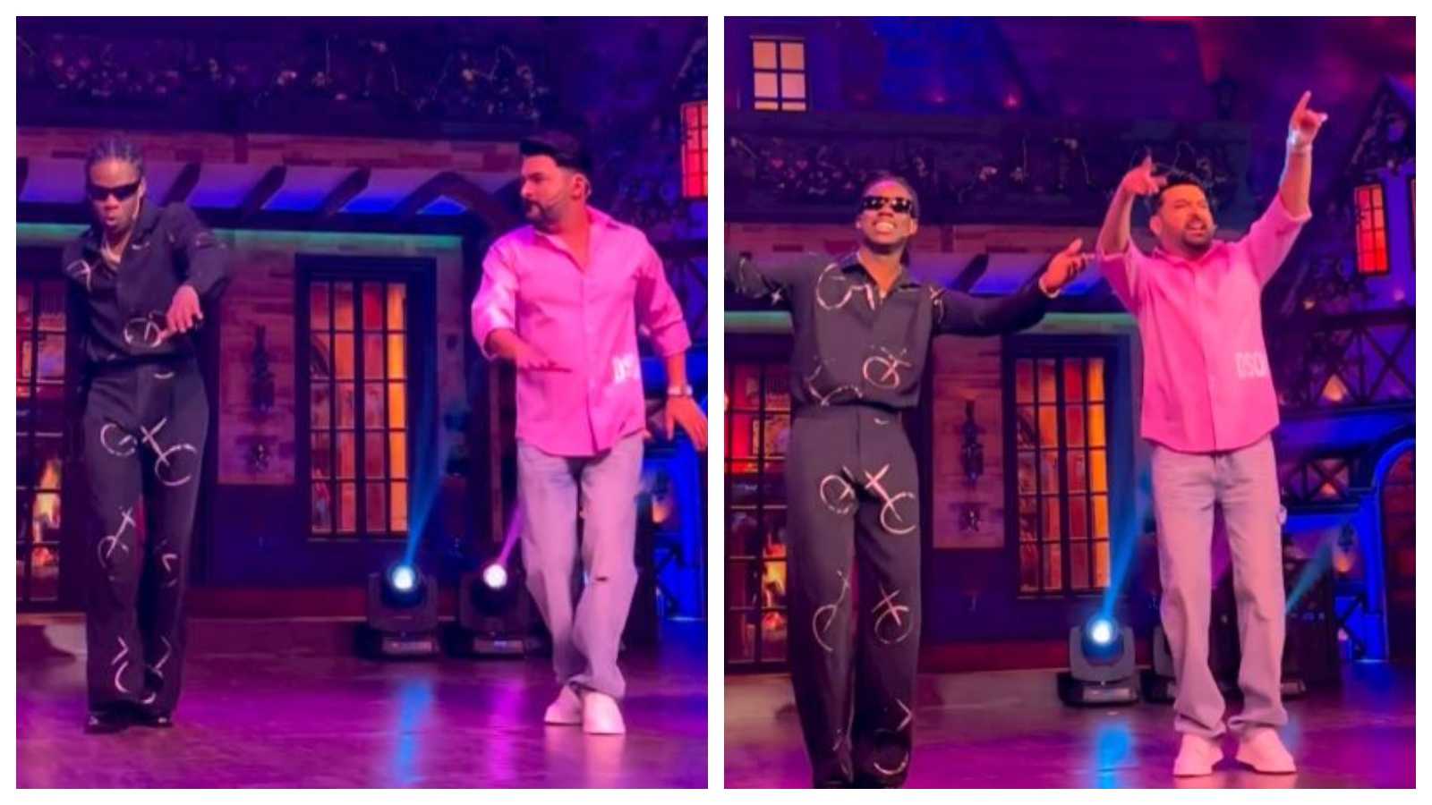 Kapil Sharma and singer Rema perform the iconic step of Calm Down song, netizens react
