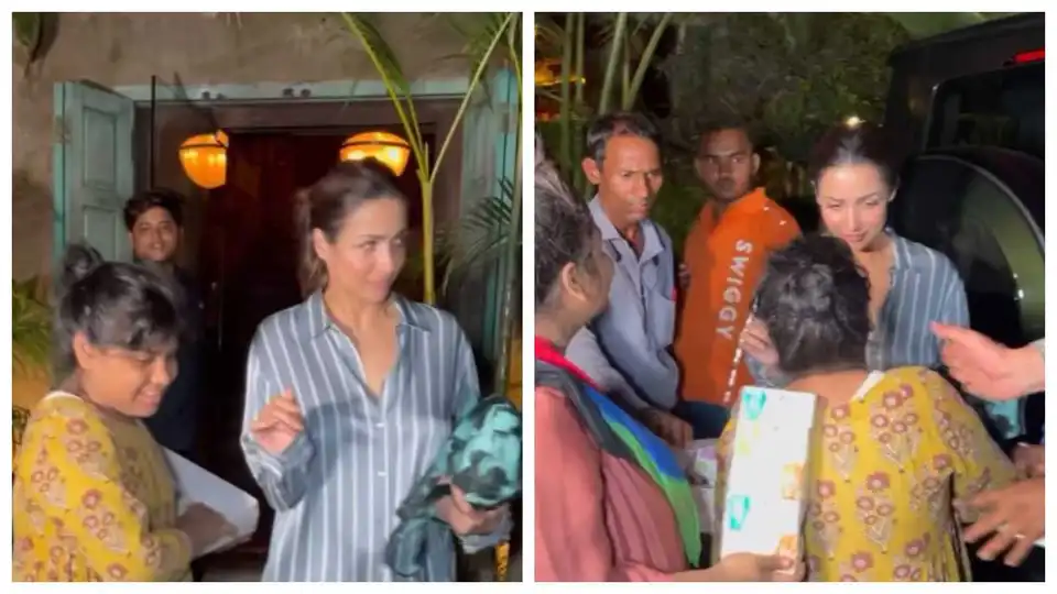 'This is harassment': Malaika Arora gets mobbed by street vendors, netizens express concern