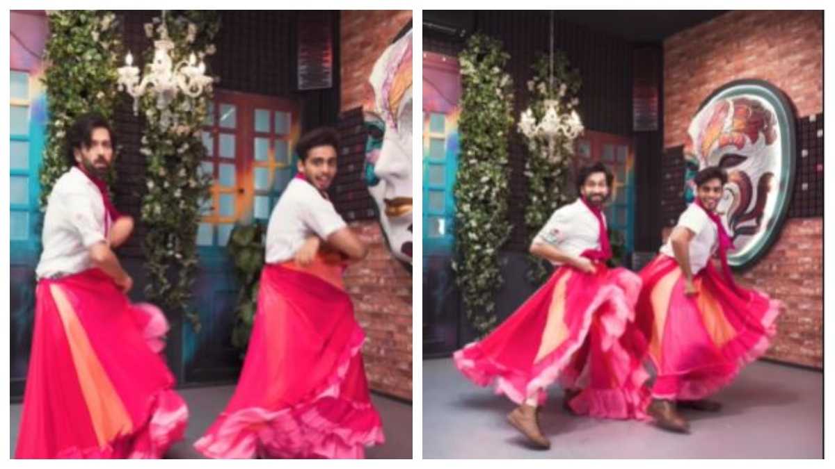 'Nothing this man can't do': Nakuul Mehta dances wearing a skirt on Hawaa Hawaa song, netizens react