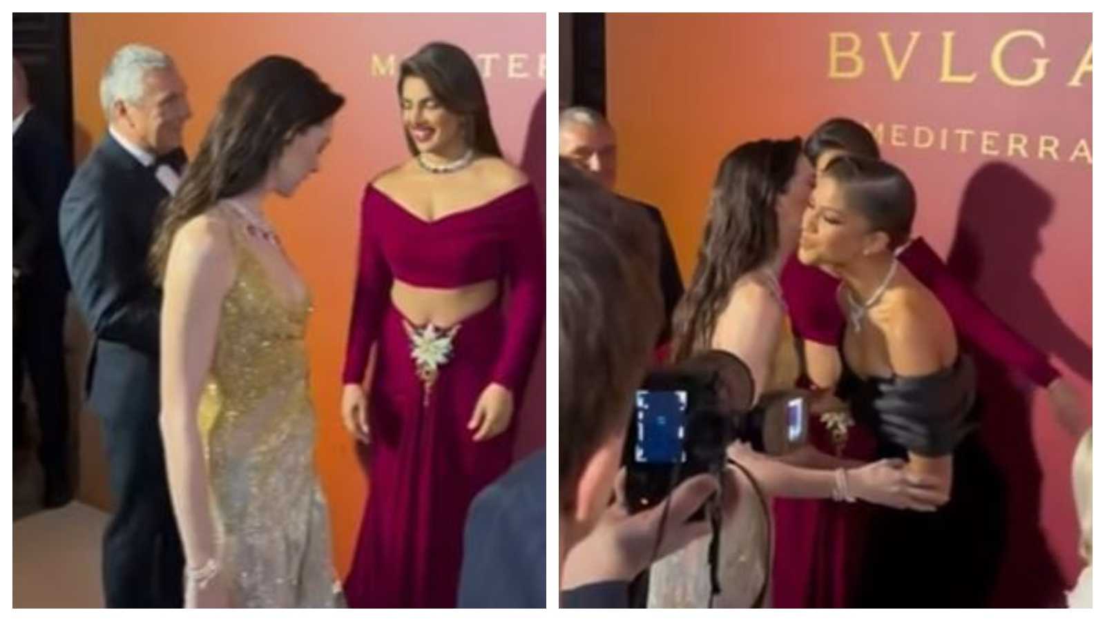 Priyanka Chopra Jonas ignored by Anne Hathaway at Venice event? Netizens stand divided