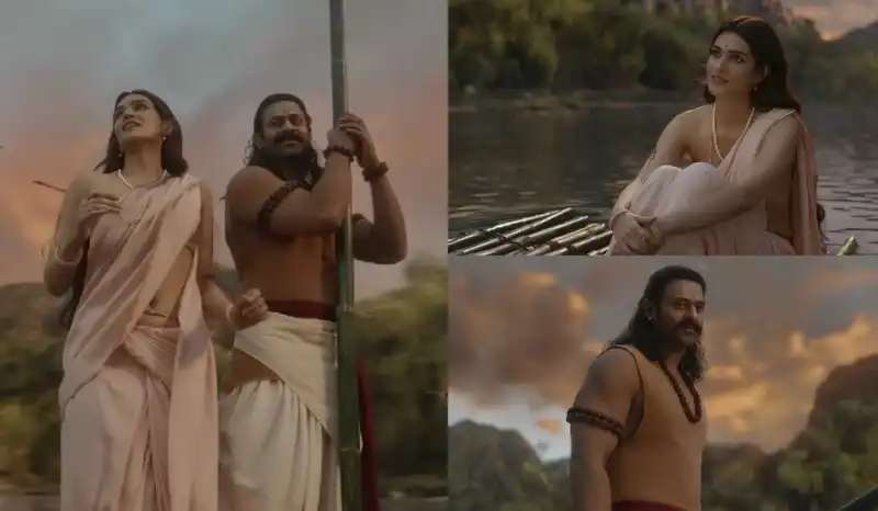 Adipurush song Ram Siya Ram: Prabhas and Kriti Sanon do complete justice to Raghava and Janaki’s divine love; watch