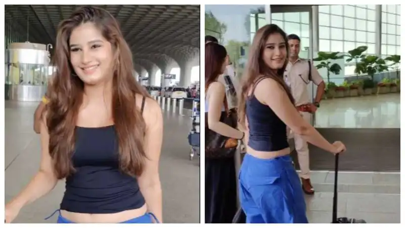 'Kaju Katli chahiye?': Raveena Tandon's daughter Rasha Thadani promises a treat to paparazzi as she heads to Goa