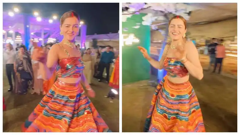 'Hottie on a roll': Rubina Dilaik's dance moves at her sister's wedding are winning the internet, seen it yet?