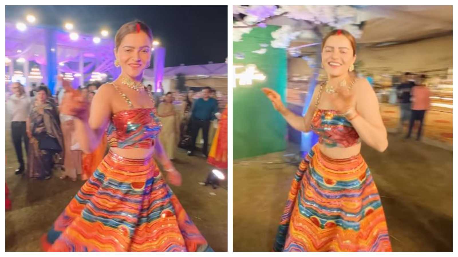 'Hottie on a roll': Rubina Dilaik's dance moves at her sister's wedding are winning the internet, seen it yet?