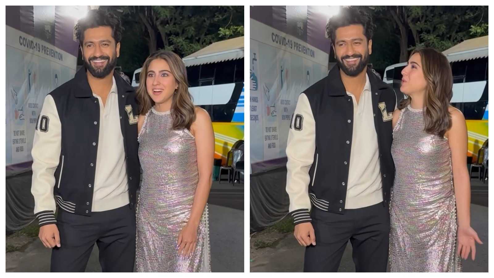 ‘That’s so mean’: Sara Ali Khan reacts to paps asking ‘Thak gaye kya’ as she poses with Vicky Kaushal