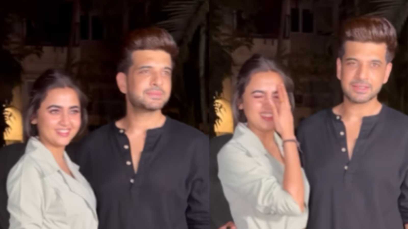 'Sidnaaz nahi ban sakte kabhi' : Netizens react to Karan Kundrra and Tejasswi Prakash sneaking out for a date night