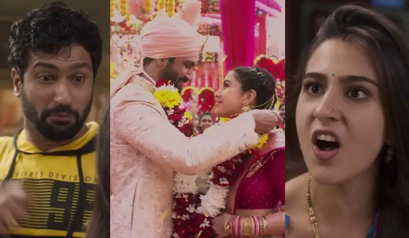 Zara Hatke Zara Bachke Trailer: Sara Ali Khan & Vicky Kaushal leave us scratching heads with their ‘sahparivaar’ divorce