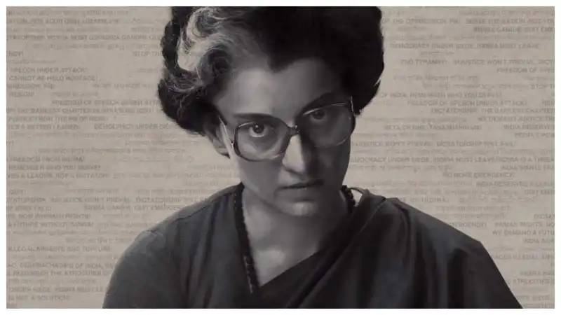 <p>Kangana Ranaut as Indira Gandhi</p>
