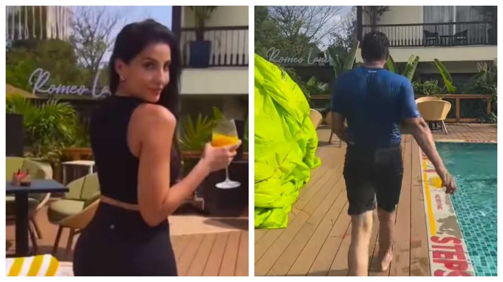 Remo D'Souza's choreographer hilariously imitates Nora Fatehi's walk as they miss her during Goa vacation; watch