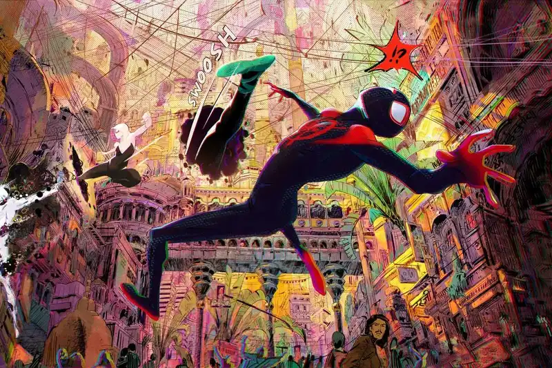 <p>Spider-Man: Beyond the Spider-Verse (Source: Polygon)</p>