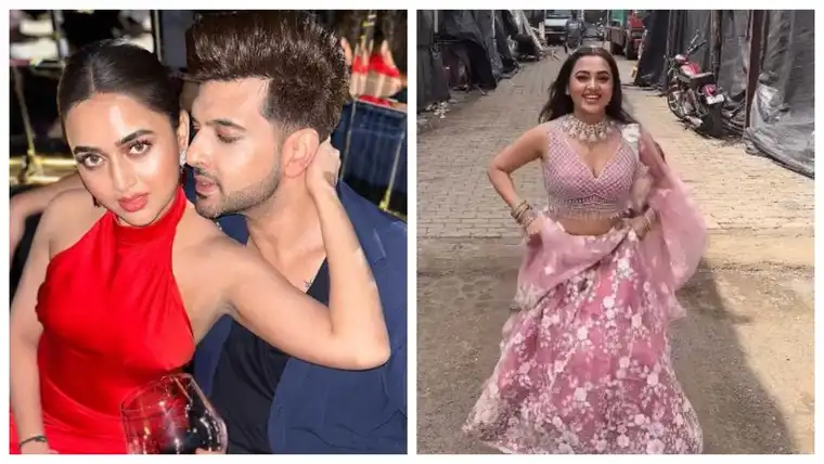 Tejasswi Prakash running towards Karan Kundrra on Naagin 6 sets will remind you of DDLJ's Simran