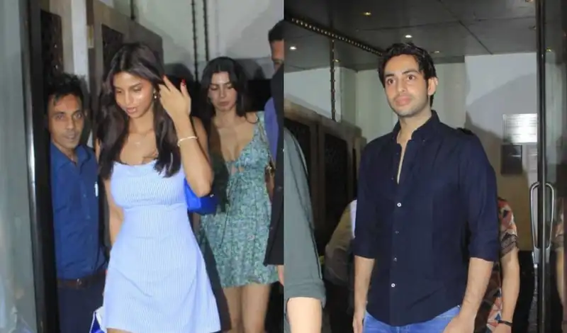 The Archies: Suhana & Agastya arrive in style, Khushi flaunts a plunging neckline at Mihir Ahuja’s birthday bash