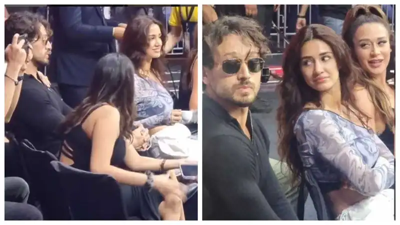 'He doesn’t seem too happy seated...': Did Tiger Shroff ignore rumoured ex-girlfriend Disha Patani at an event? netizens feel so