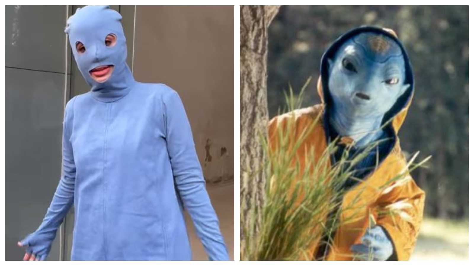 'Jadoo ki biwi mil gai': Uorfi Javed's latest look reminds netizens of alien from Hrithik Roshan starrer Koi Mil Gaya