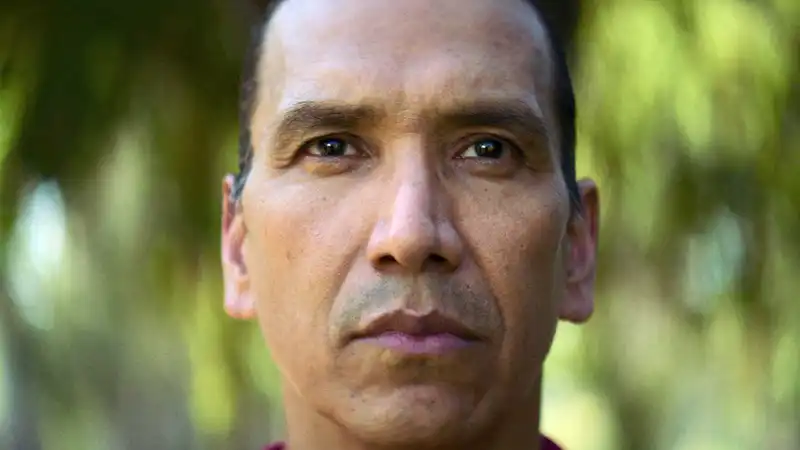 "Is this getting too long?": Michael Greyeyes delivers Patrick Bateman-like performance in 'Wild Indian'