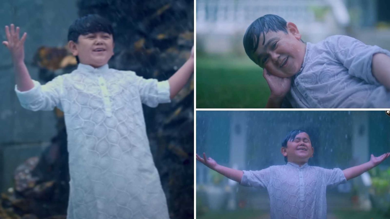 अब्दू रोजिक अपने नए गाने में 'बारिश' का मजा लेते आए नजर, अकेले ही रोमांटिक अंदाज में डूबे
