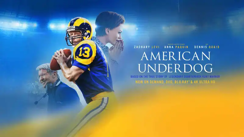 American Underdog set to tackle Kurt Warner’s journey: Zachary Levi and Anna Paquin headlining