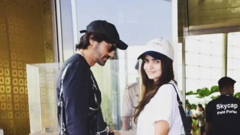 Arjun Rampal Gabriella Demetriades