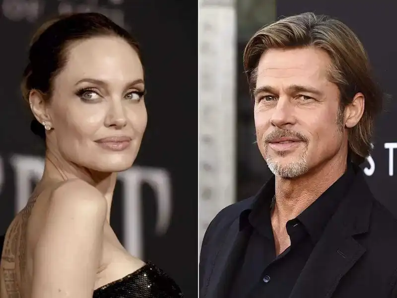 <p>Brad and Angelina (Source: The Economic Times)</p>