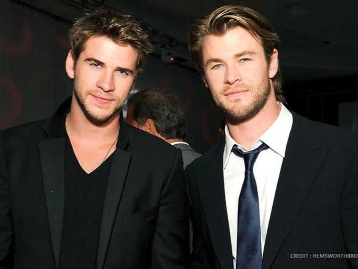 <p>Chris and Liam Hemsworth (Source: The Indepedent)</p>