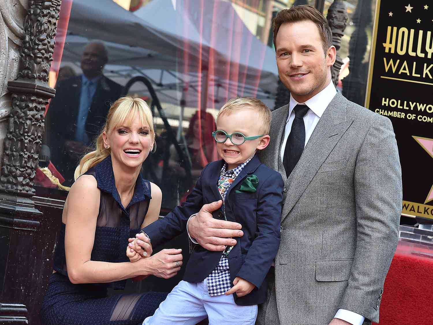 <p>Chris, Anna and Jack (Source: People)</p>
