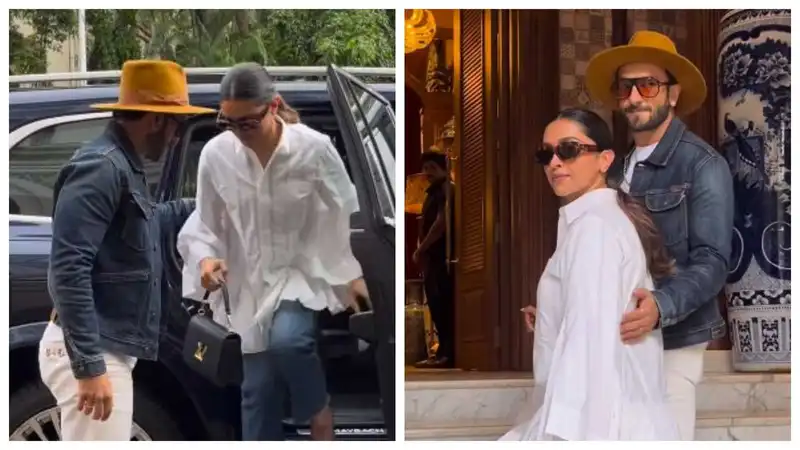 'He always needs heels to walk with his wife': Ranveer and Deepika spotted outside Sabyasachi store, netizens react