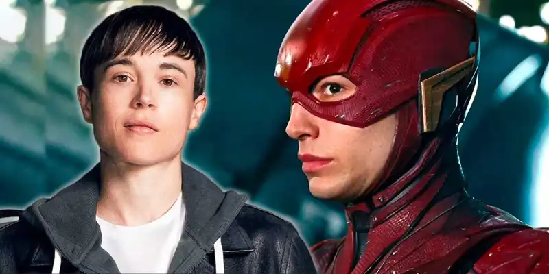 Elliot Page and Ezra Miller (Source: CBR)