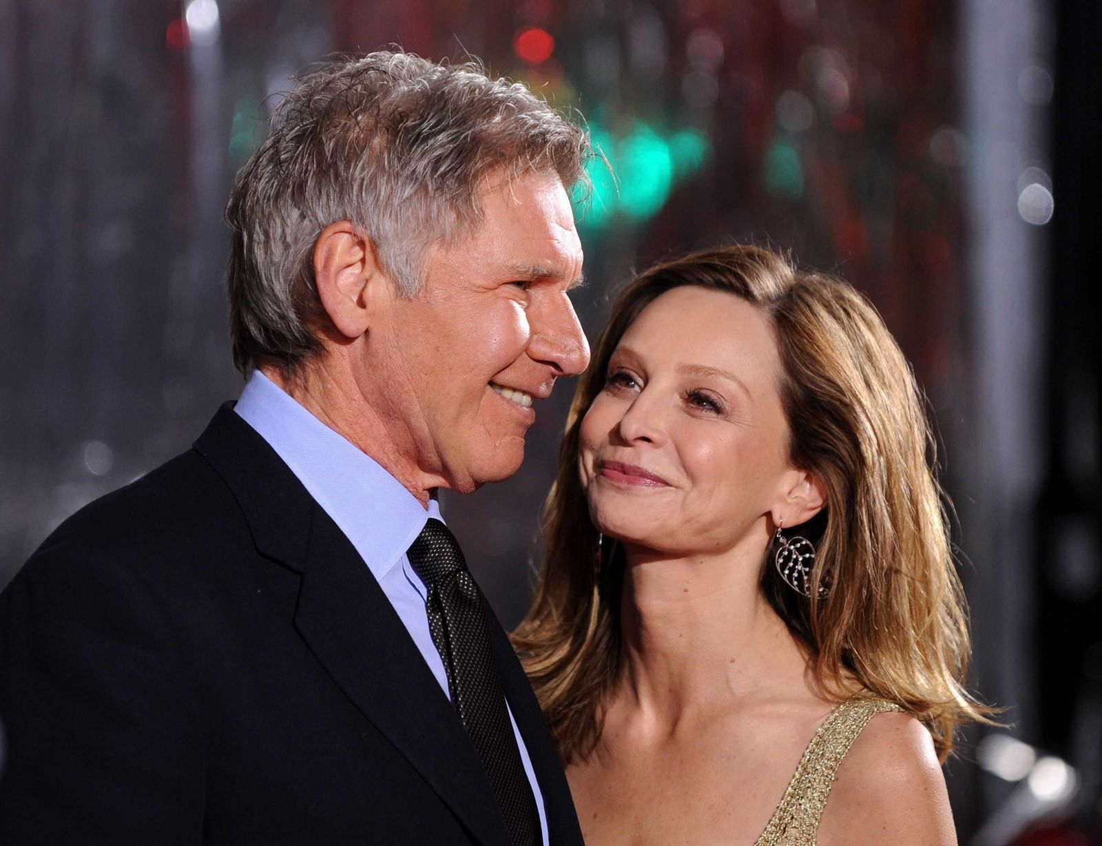 <p>Harrison Ford and Calista Flockhart (Source : Town and Country)</p>