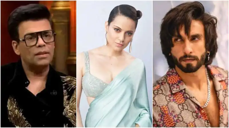 Kangana wants KJo to stop wasting funds after Rocky Aur Rani Kii Prem Kahaani; calls Ranveer a 'cartoon looking person'