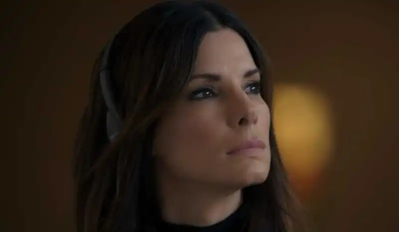 <p>Sandra Bullock in Ocean's 8 (2018) (Source: IMDB)</p>