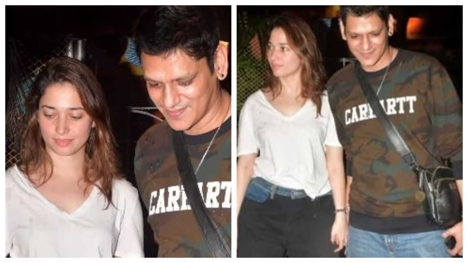 Lovebirds Tamannaah Bhatia and Vijay Varma step out for a date ...