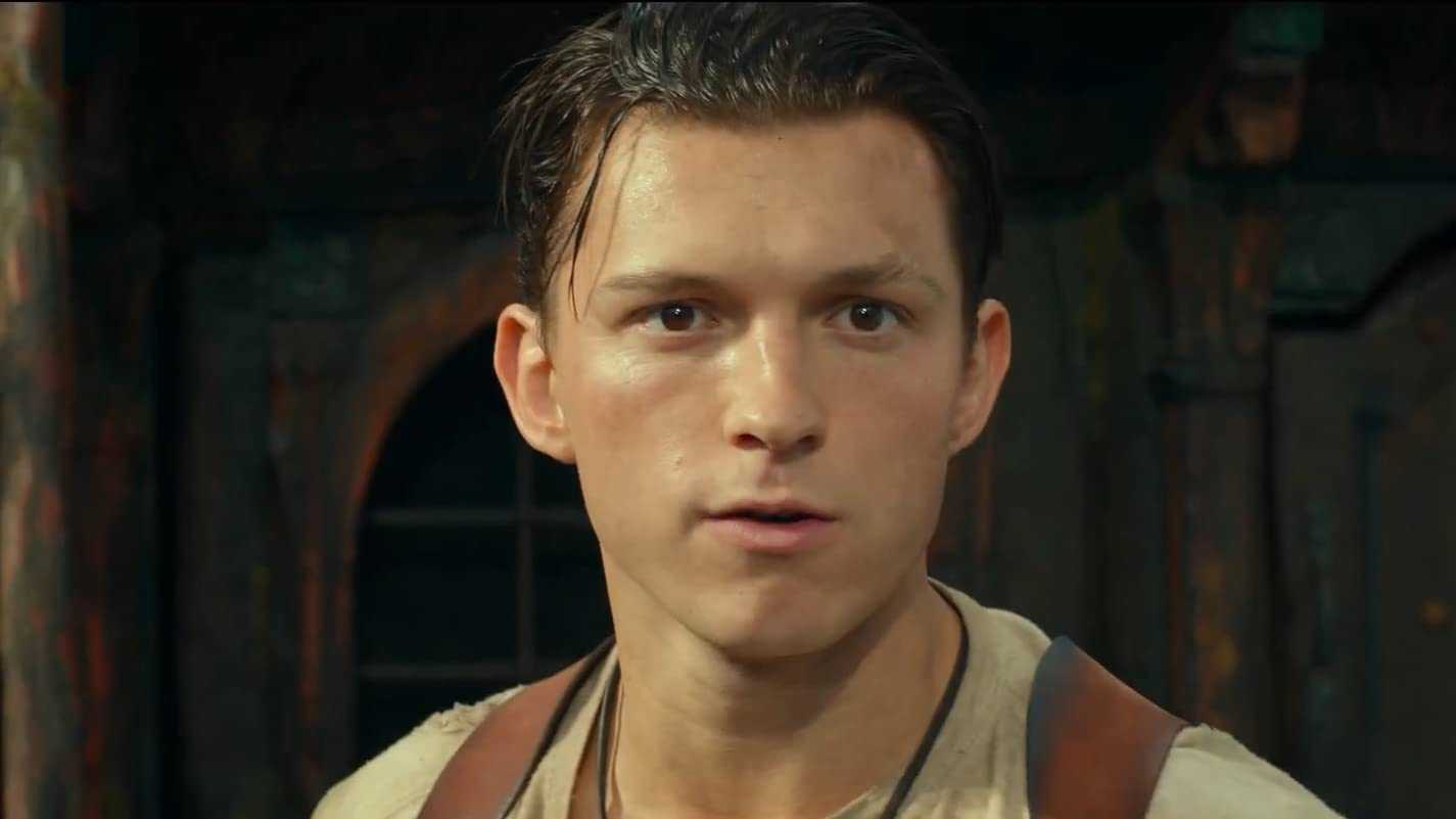 <p>Tom Holland in Uncharted (2022) (Source : IMDB)</p>